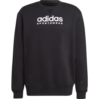 adidas Sportswear All SZN Fleece Graphic Sweatshirt - Heren - Zwart- L/S