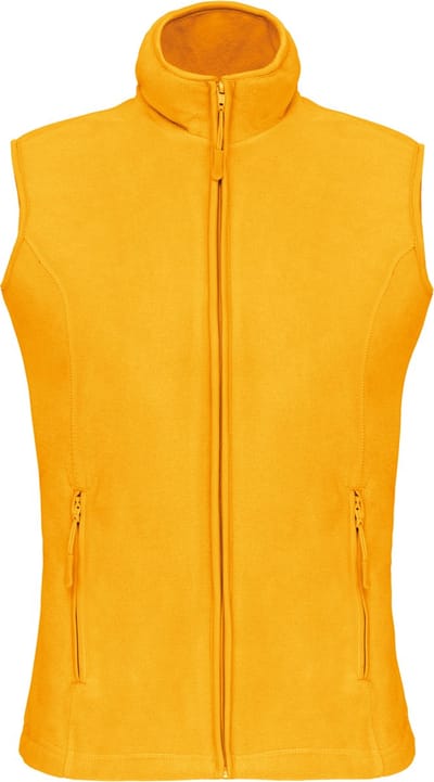 Kariban Bodywarmer van microfleece dames K906 - Yellow - XS