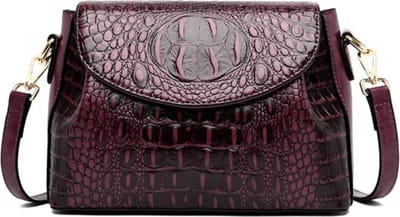 N3 Collecties Designer lederen schoudertas Crossbody tassen voor dames-Paars
