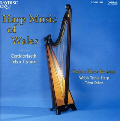 Robin Huw Bowen - Harp Music of Wales (Cerddoriaeth Telyn Cymru) (CD)