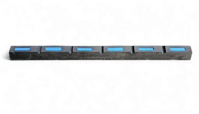 BREG Steigerfender - EVA foam - 100 x 8 x 6 cm - waterdicht - Zwart