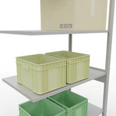 SCHULTE Lagertechnik - Insteekverlenging met lengtebout - 2500x1000x600 mm, type 150 kg