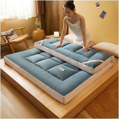 Tatami Matras - Japanse Futon Vloermat - Overal Slapen - Hoge Dichtheid Vulling - 120x200cm - E