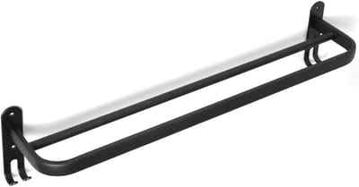 60 cm handdoekhouder zonder boren, handdoekhouder zwart, handdoekhouder badkamer, handdoekhouder muur badkamer accessoireset, keuken handdoekstang zonder boren