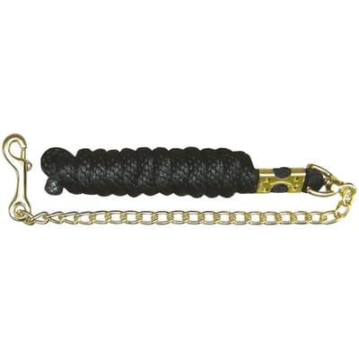 Harry's Horse Halstertouw ketting / hengstenketting 240cm zwart