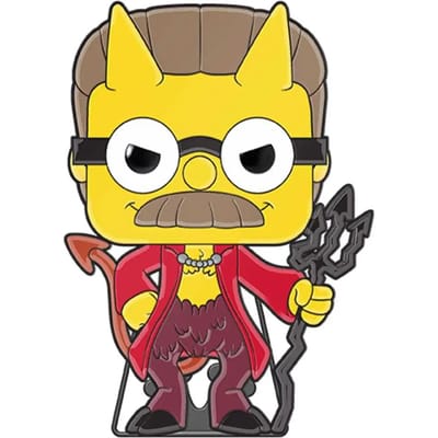 Geëmailleerde pennen Funko Simpsons Horror Loungefly POP! Devil Flanders