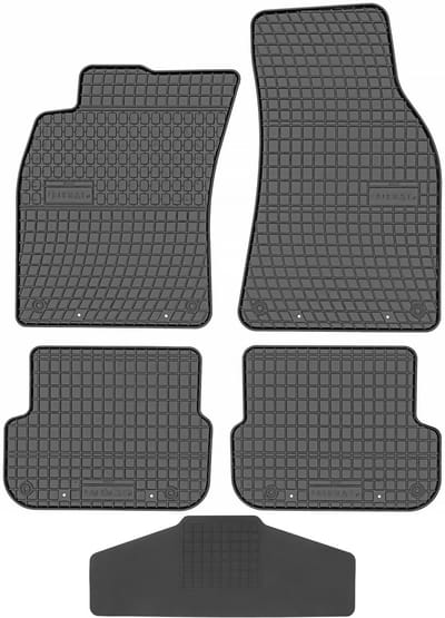 Max-Dywanik Prismat Serie - Autovloermatten - Audi A6 C6 - 06.2006-2011 - Zwart - Zonder Stop