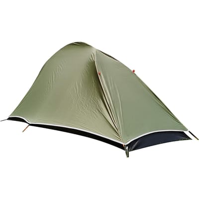 Ultralichte kampeertent 1 persoon aluminium paal buiten wandeltent waterdichte backpacktent legergroene kleur