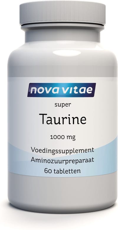 Nova Vitae - Taurine - 1000 mg - 60 tabletten