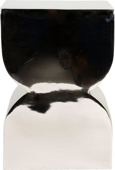Zuiver Cones Krukje/ Bijzettafeltje Shiny Zilver