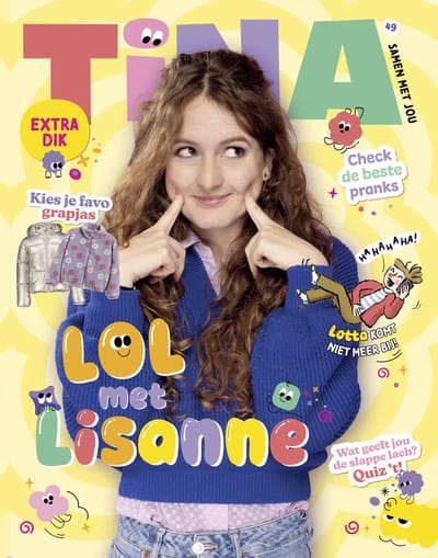 Tina Magazine Nr. 49-2025 - Tijdschrift LOL met Lisanne - Tijdschriften - Tijdschrift - Magazine