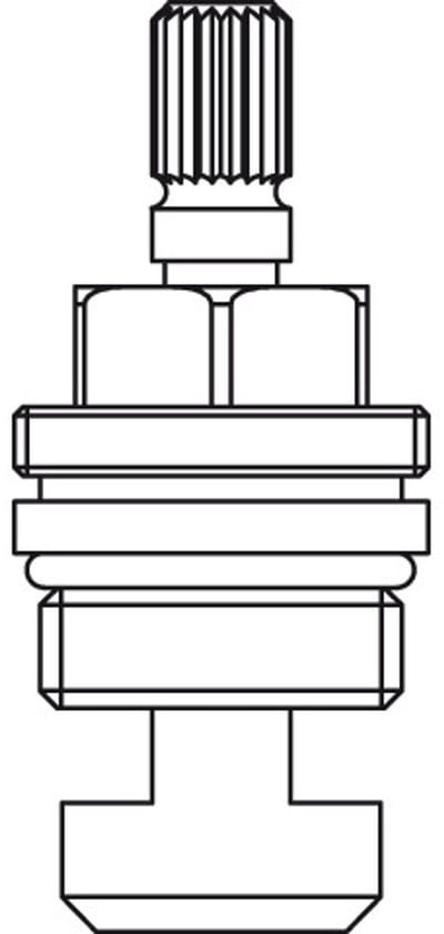 Ideal Standard Kraanbovendeel H960104Nu