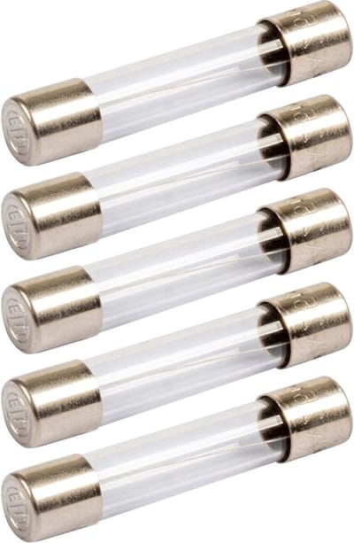 VLTG Glaszekering 5x20mm - 10A - F(snel) - Beschermt tegen overbelasting - 5 stuks