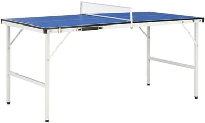 Tafeltennistafel - Pingpong tafel - Binnen en buiten - Inklapbaar ontwerp - 152 x 76 x 66 cm - Blauw