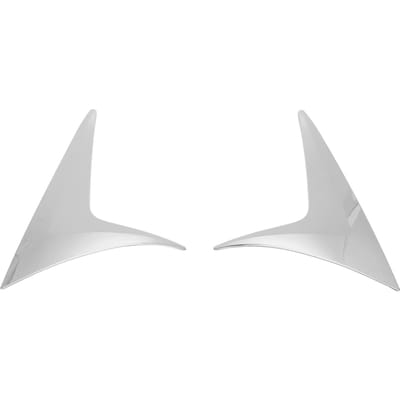 2 STUKS Auto Achterzijruit Spoiler Verchroomd Vervanging voor Mazda CX?5 CX5 KF 2017?2021 white
