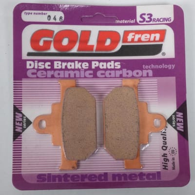 Plaquette de frein Gold Fren pour Moto Suzuki 600 DR R 1989 à 1991 AV Neuf
