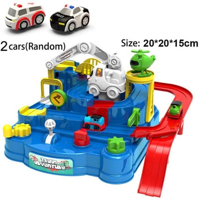 Race Rail Auto Model Trein Baan Avontuur Spel Dieren Ruimte Raket Speelgoed Kinderen Educatief Hersenen Mechanisch Interactief