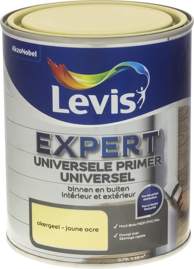 Levis - Expert Universele Primer Binnen En Buiten - Okergeel - 0,75 L
