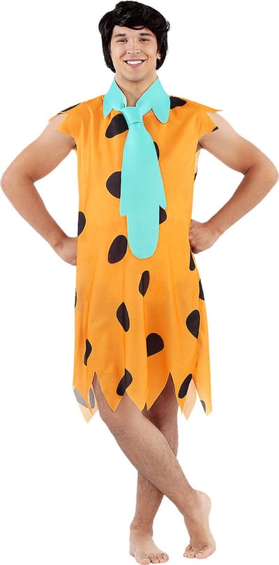 FUNIDELIA Fred Flintstone Kostuum - The Flintstones - Maat: Standaard