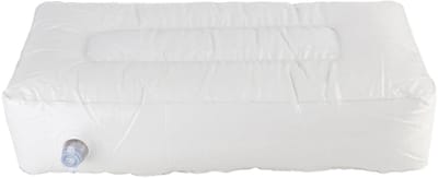 Opblaasbaar Zitkussen - Kajak Kussen - Comfortabel Varen - Vochtbestendig PVC - 56 x 27 x 15 cm - Grijs