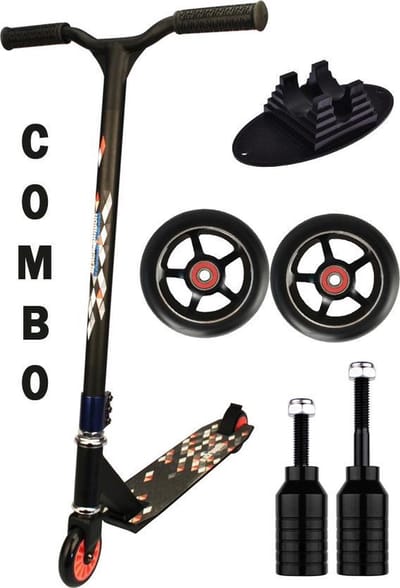 Black Dragon Basic stuntstep black Orange