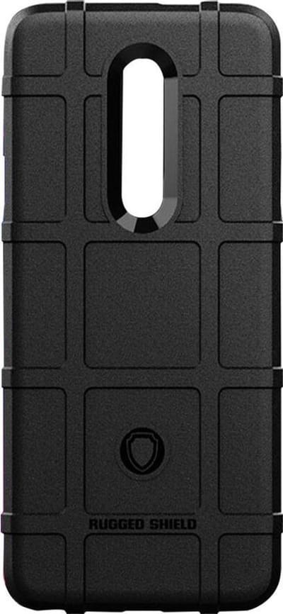 Shop4 - OnePlus 7 Hoesje - Extreme Back Case Zwart