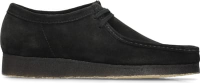 Clarks - WALLABEE - Vrije tijdsschoenenHeren veterschoenHeren sneakersCasual - Kleur: Zwart - Maat: 41