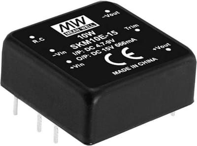 Mean Well SKM10B-12 DC/DC-convertermodule 833 mA 10 W Aantal uitgangen: 1 x Inhoud 1 stuk(s)