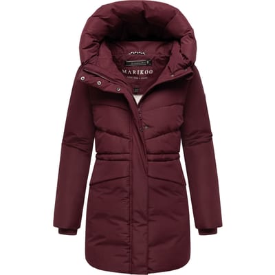 Marikoo dames winterjas Delilah met fleecevoering & verstelbare taille