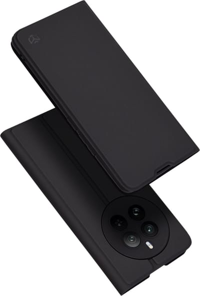 Hoesje geschikt voor Realme 12 Pro/12 Pro Plus - Techsuit Magskin Book Wallet Case - Zwart