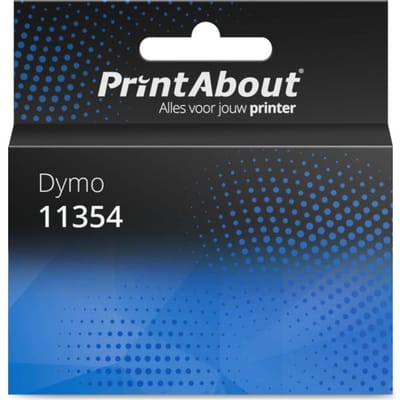 PrintAbout huismerk 11354 Multipack (57 mm x 32 mm) 5 rollen Geschikt voor Dymo