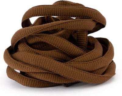 GBG Sneaker Veters Ovaal 120CM - Bruin - Schoenveters - Laces - o.a. geschikt voor Asics, New Balance Nike SB Dunks & Yeezy
