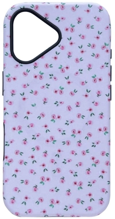 Casemania - Pastel Watercolor Magnetic Magsafe Case - iPhone 17 - Mini Rose