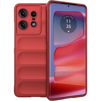 Comfycase Motorola Edge 50 Pro Cushion Case Rood