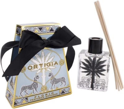 Aroma Diffuser Palmarosa Bloemengeur - 100 ml - Inclusief Geurstokjes