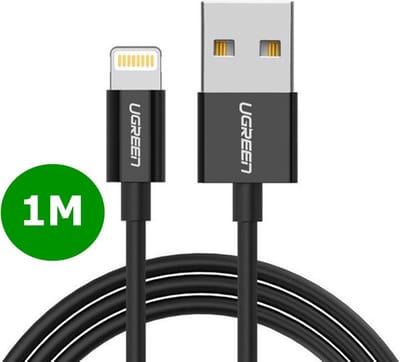 Ugreen - MFI gecertificeerd Lightning naar USB Sync & Oplaadkabel voor iphone, ipad, itouch - 1 Meter