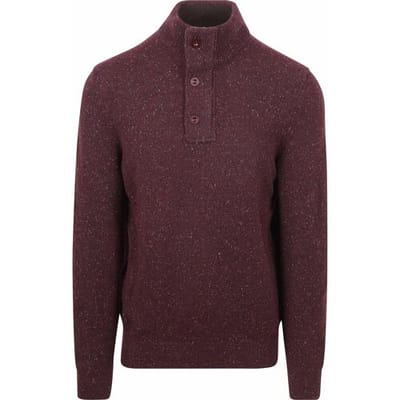 State Of Art Mocker Trui Melange Bordeaux - Maat XXL - Heren - Pullovers