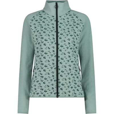 Vrouwen stretch fleece met rits CMP