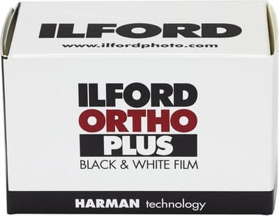 Ilford Zwart-Wit Film Ortho Plus 80 ASA / 36 Opnamen