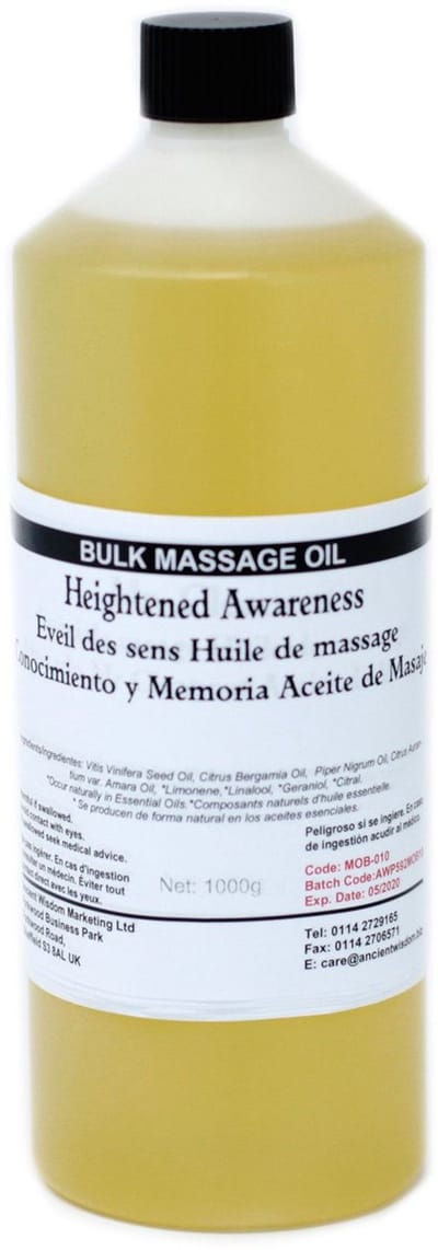 Massage & Bad Olie - 1kg - Stemmingsverhogend