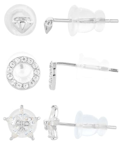 AKZENT Akzent dames oorbel "Mililani" van 925 sterlingzilver, gerhodineerd, duurzaam