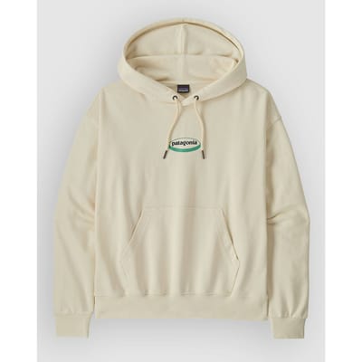 Dames Hoodie Patagonia 95 Oval Logo Daily
