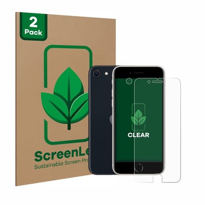 2 Stuks Screenprotector voor Apple iPhone SE 3 2022 (Voor+Camera) - Hoogwaardige Beschermfolie transparant