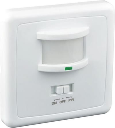 Detec Inbouw bewegingsmelder - instelbaar - 9m bereik - 160º hoek - IP20 - 220-240V