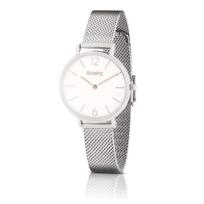 Olympic OL66DSS018 SANNE Horloge - Staal - Staal - Zilver
