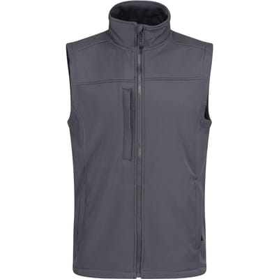 Regatta Heren Flux Softshell Body Warmer (Zeehond Grijs/Seal Grijs)