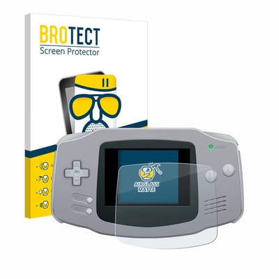 BROTECT - Screenprotector voor Nintendo Gameboy Advance GBA - Folie Beschermfolie Beschermglas matte