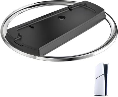 Dailygoods- Verticale Standaard - Stabiliteit/Warmteafvoer - Gameconsoleaccessoires - Ultrathin/Sokkel - Compatibel met PS5 Slim - Afmetingen 155 x 14 x 155 mm - Gameconsole Standaard