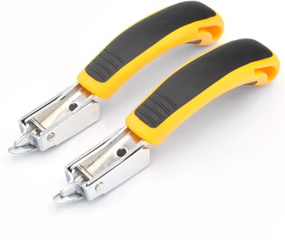 Nietverwijderaar Heavy Duty - Niet trekker gereedschap - Meubels en vloeren - Ergonomische handgreep - 2 stuks - Geel