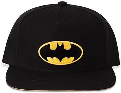 Batman Batman Logo mit Umhang Cap zwart Heren
